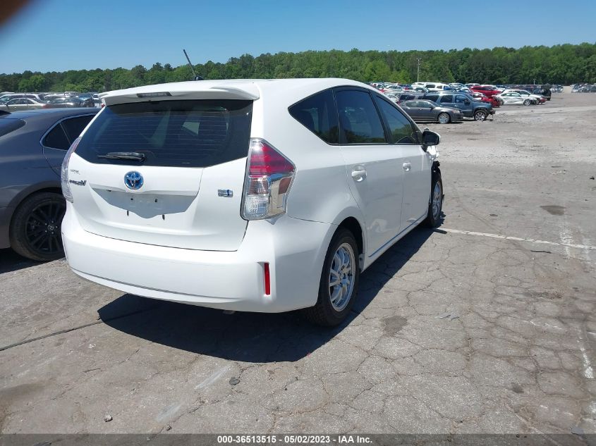 2015 TOYOTA PRIUS V TWO/FIVE/THREE/FOUR - JTDZN3EU2FJ035406