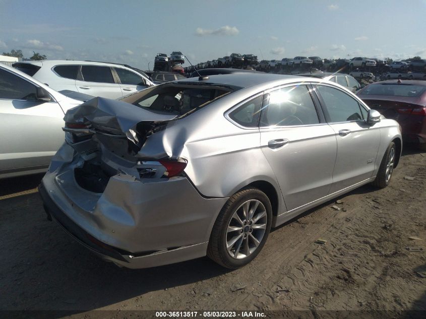 2018 FORD FUSION ENERGI SE - 3FA6P0PU8JR174226