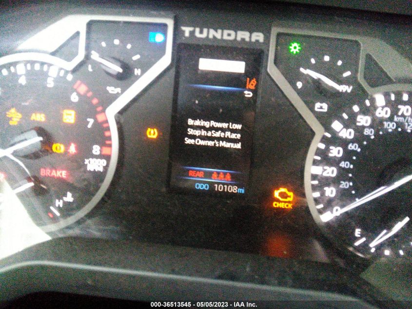 2022 TOYOTA TUNDRA 2WD SR5 - 5TFLA5AB7NX018825