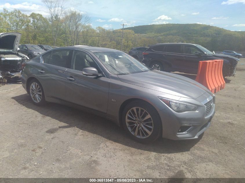 2019 INFINITI Q50 3.0T LUXE - JN1EV7AR1KM592004
