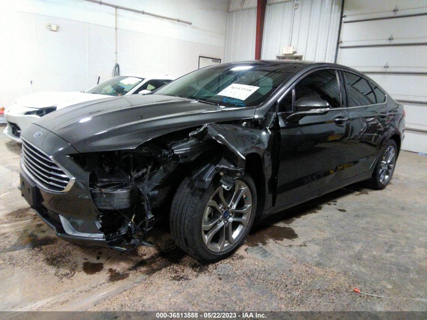 2019 FORD FUSION SEL - 3FA6P0CD2KR268464