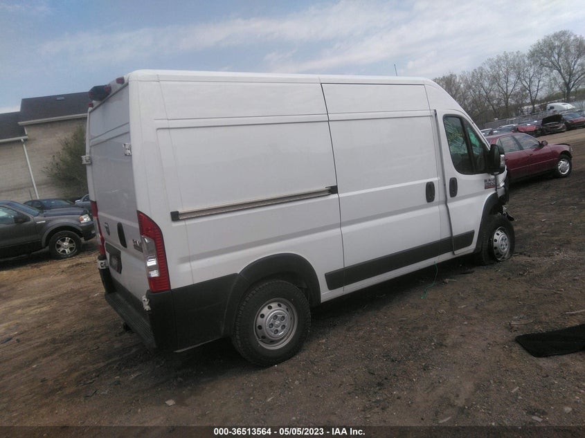 VIN 3C6LRVCG3ME567848 2021 RAM PROMASTER CARGO VAN