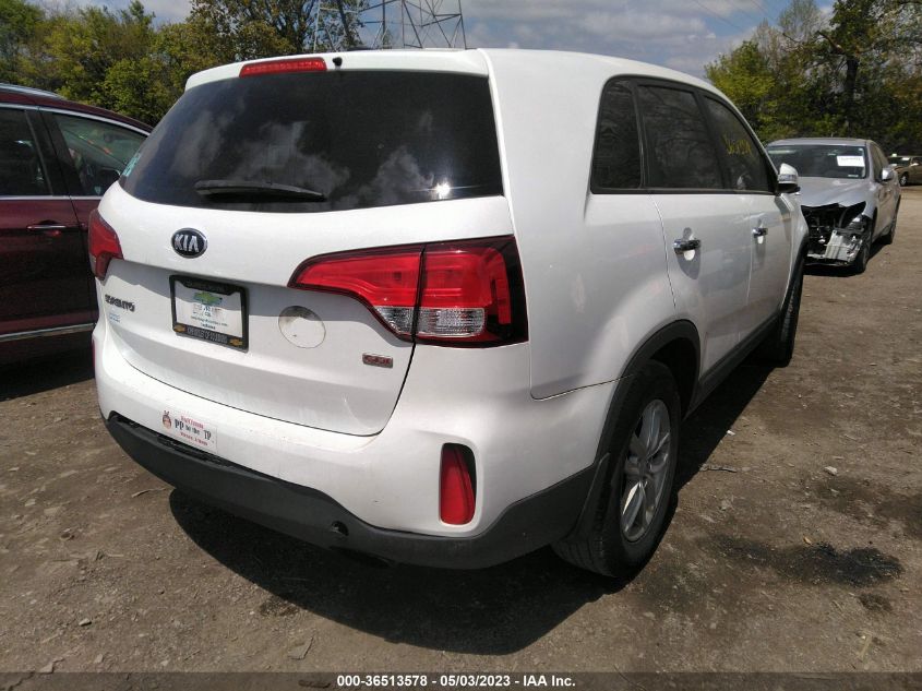 2015 KIA SORENTO LX - 5XYKT3A6XFG592630