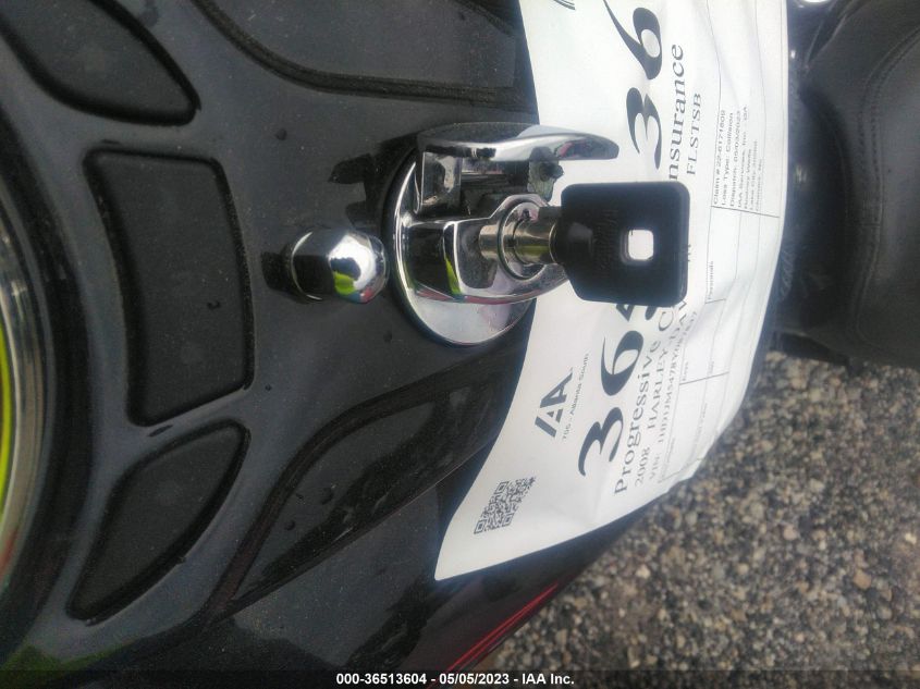 2008 HARLEY-DAVIDSON FLSTSB 1HD1JM5478Y087847