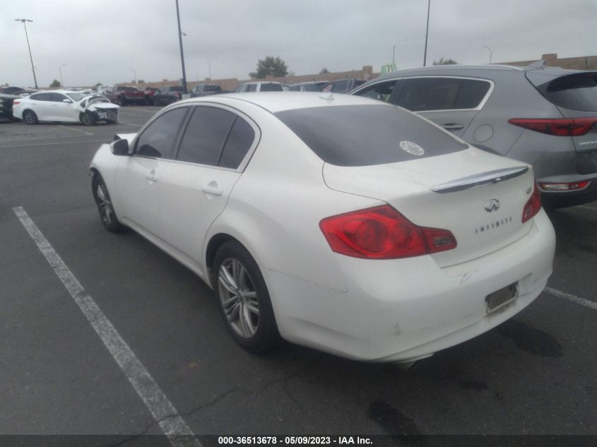 2013 INFINITI G37 SEDAN JOURNEY JN1CV6AP6DM301838