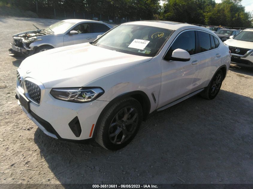 2022 BMW X4 XDRIVE30I - 5UX33DT05N9K46258
