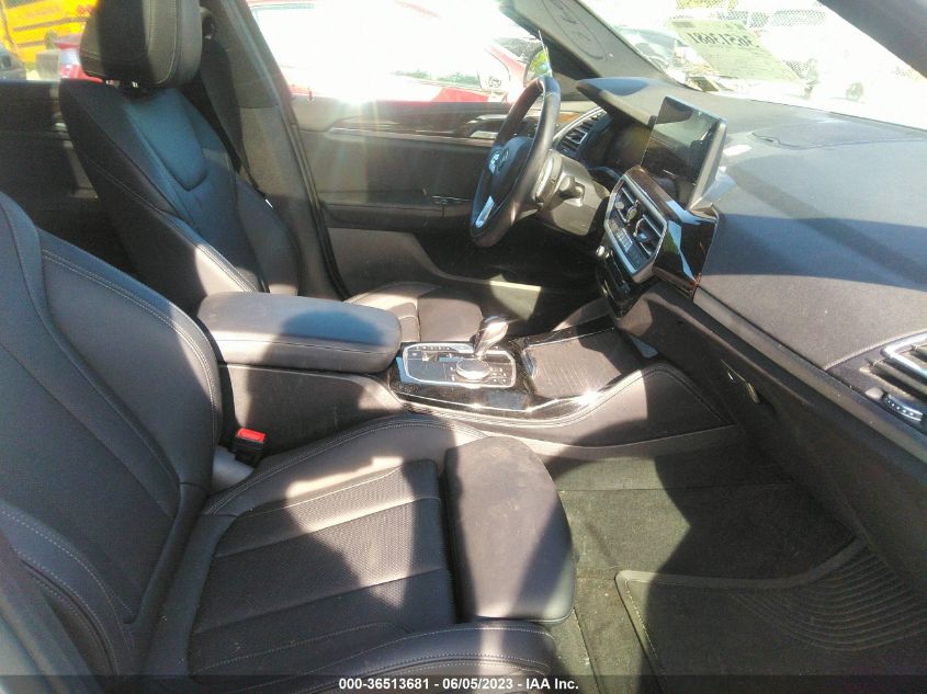 2022 BMW X4 XDRIVE30I - 5UX33DT05N9K46258