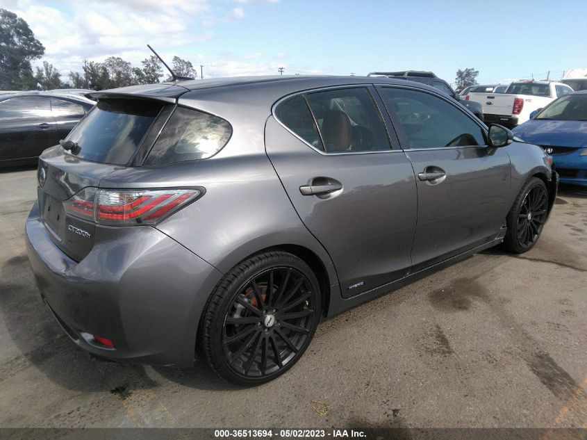 2013 LEXUS CT 200H HYBRID - JTHKD5BH8D2148466