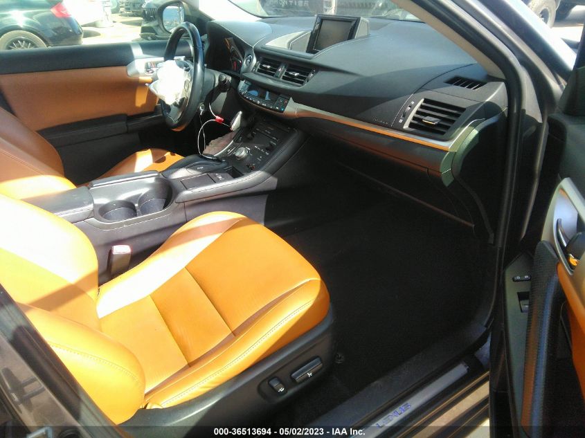 2013 LEXUS CT 200H HYBRID - JTHKD5BH8D2148466