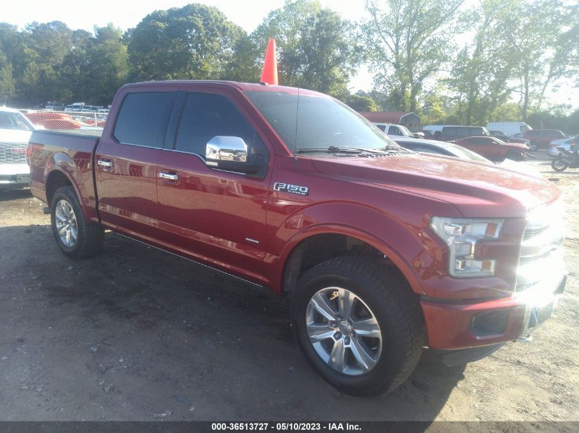 2016 FORD F-150 XLT/XL/LARIAT/PLATINUM - 1FTEW1EG8GFA67002