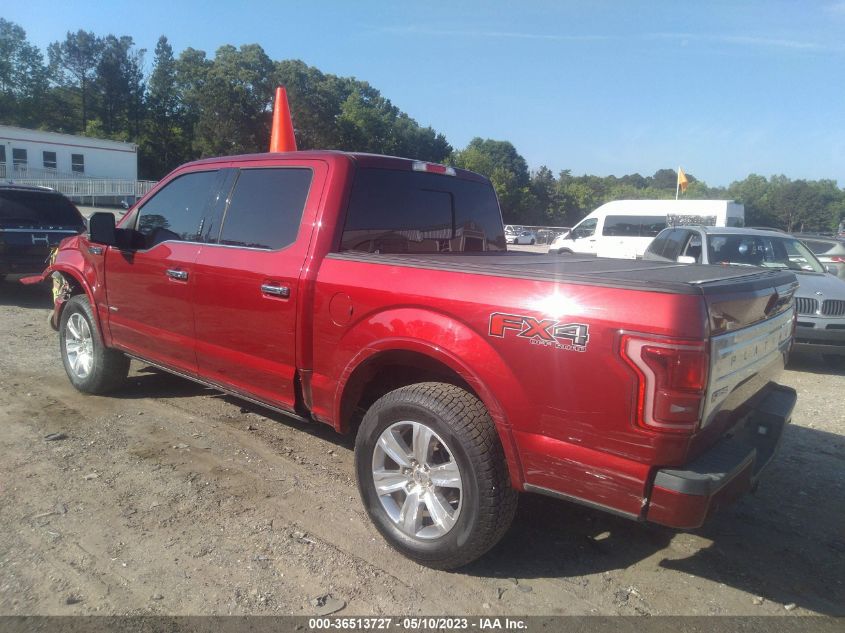 2016 FORD F-150 XLT/XL/LARIAT/PLATINUM - 1FTEW1EG8GFA67002