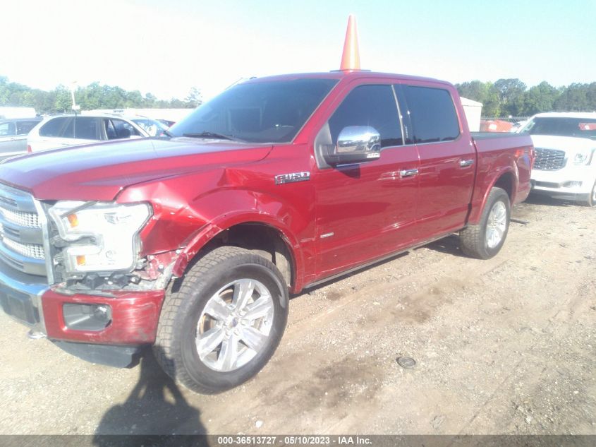 2016 FORD F-150 XLT/XL/LARIAT/PLATINUM - 1FTEW1EG8GFA67002