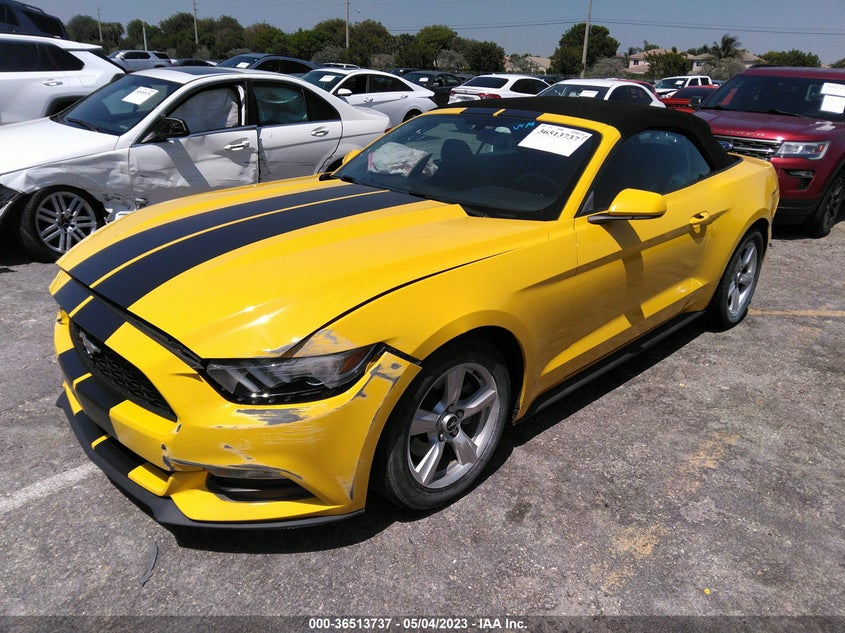 VIN 1FATP8EM0H5243797 2017 FORD MUSTANG V6