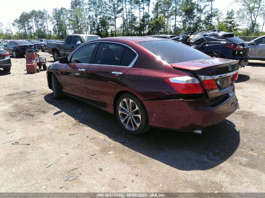 2014 HONDA ACCORD SEDAN SPORT - 1HGCR2F5XEA247434
