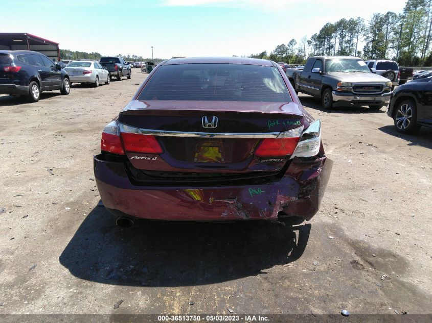 2014 HONDA ACCORD SEDAN SPORT - 1HGCR2F5XEA247434