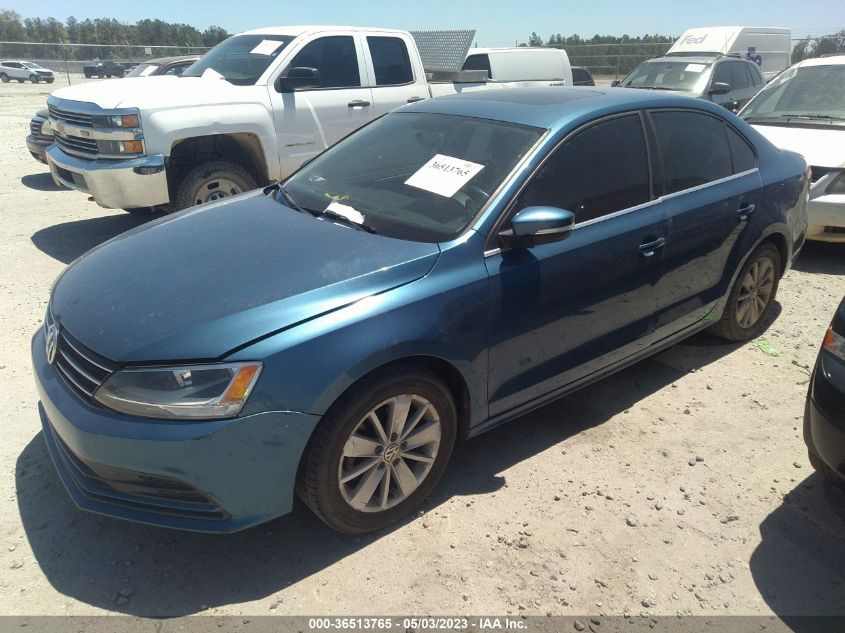 2015 VOLKSWAGEN JETTA SEDAN 1.8T SE W/CONNECTIVITY - 3VWD17AJ3FM239141