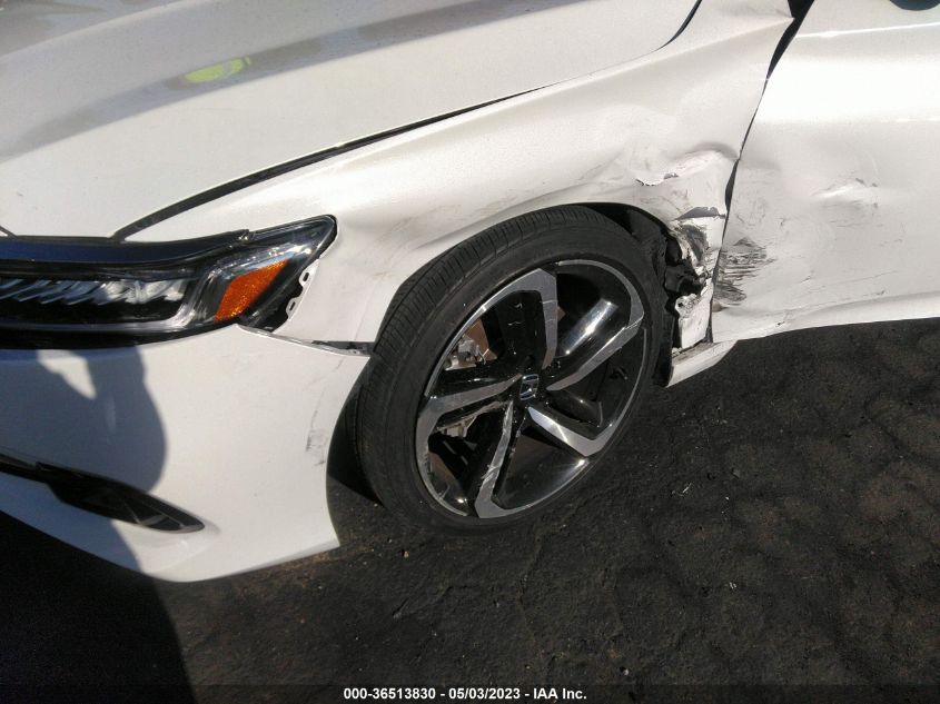 2021 HONDA ACCORD SEDAN SPORT SE - 1HGCV1F49MA005505