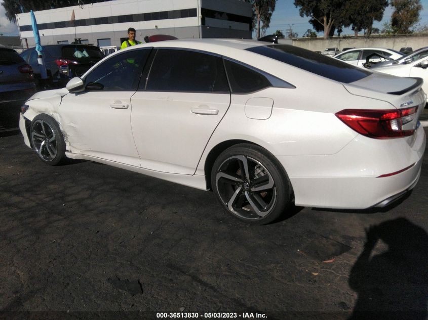 2021 HONDA ACCORD SEDAN SPORT SE - 1HGCV1F49MA005505