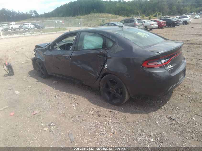 2015 DODGE DART SXT - 1C3CDFBB4FD187686