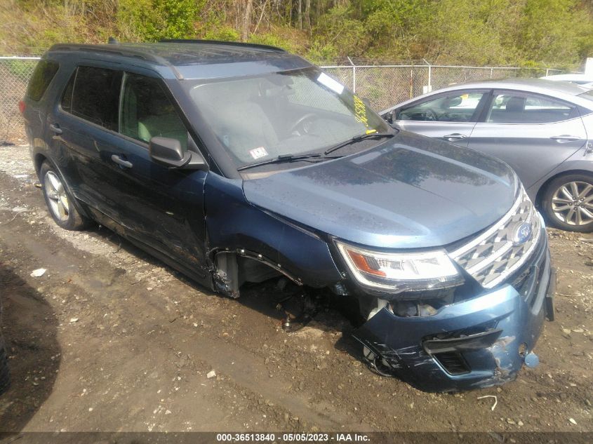 2018 FORD EXPLORER BASE - 1FM5K8BH6JGC34536
