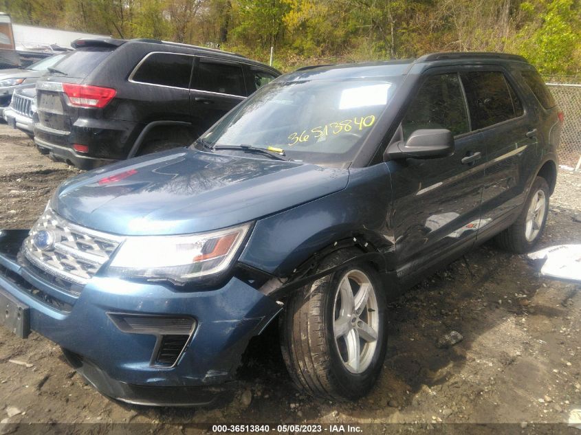 2018 FORD EXPLORER BASE - 1FM5K8BH6JGC34536