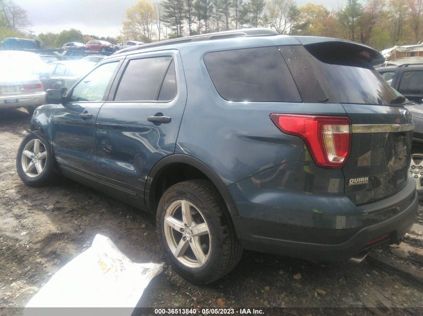 2018 FORD EXPLORER BASE - 1FM5K8BH6JGC34536