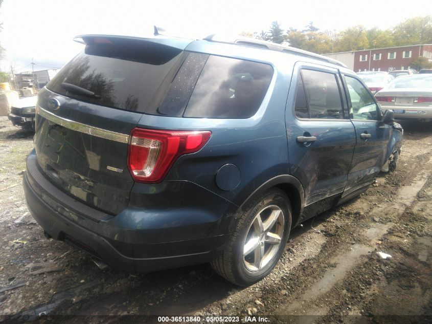 2018 FORD EXPLORER BASE - 1FM5K8BH6JGC34536