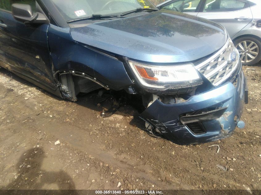 2018 FORD EXPLORER BASE - 1FM5K8BH6JGC34536