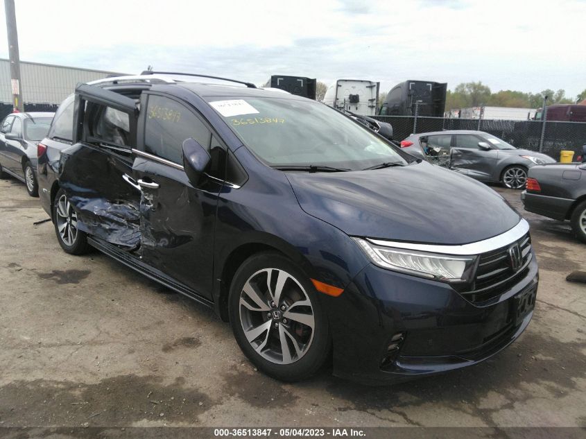 2021 HONDA ODYSSEY TOURING - 5FNRL6H88MB011475