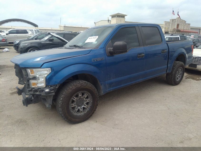 2017 FORD F-150 XL/XLT - 1FTEW1C82HFA09576