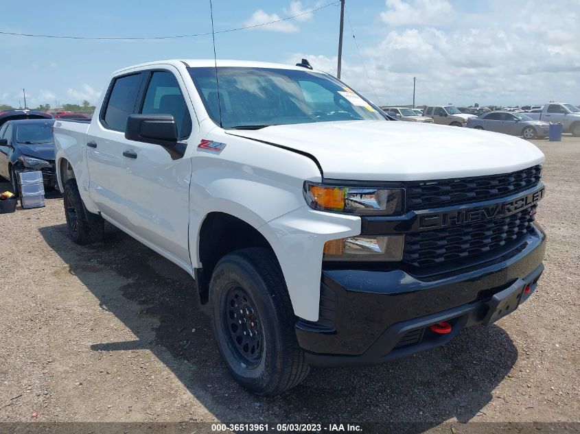 2021 CHEVROLET SILVERADO 1500 CUSTOM TRAIL BOSS - 1GCPYCEF4MZ438429