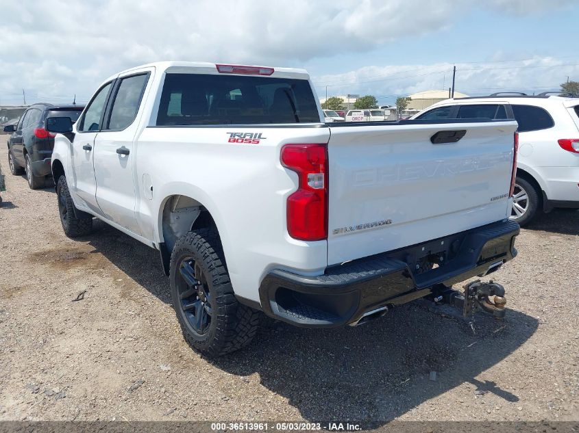2021 CHEVROLET SILVERADO 1500 CUSTOM TRAIL BOSS - 1GCPYCEF4MZ438429