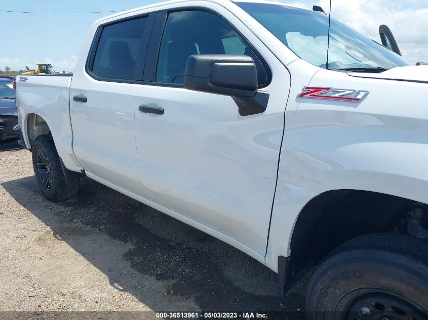 2021 CHEVROLET SILVERADO 1500 CUSTOM TRAIL BOSS - 1GCPYCEF4MZ438429