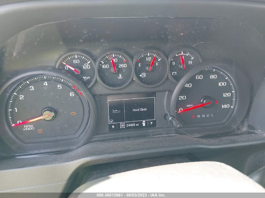 2021 CHEVROLET SILVERADO 1500 CUSTOM TRAIL BOSS - 1GCPYCEF4MZ438429