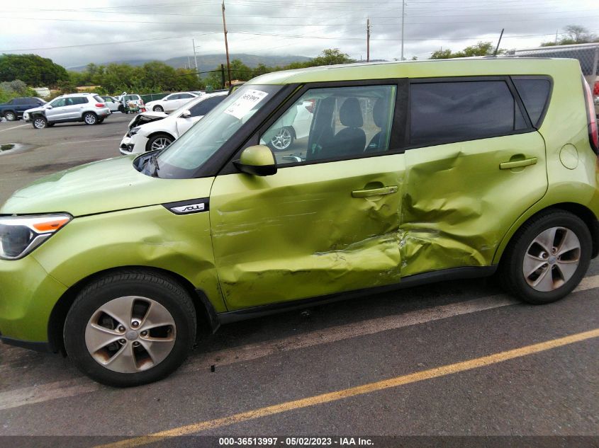 2016 KIA SOUL BASE - KNDJN2A24G7866643