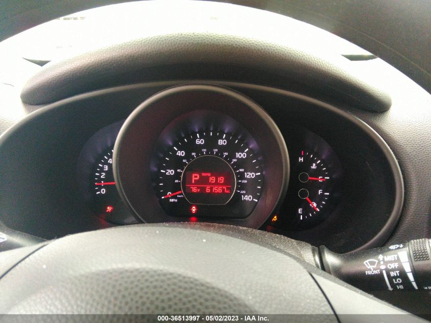 2016 KIA SOUL BASE - KNDJN2A24G7866643