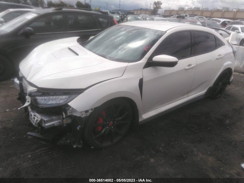 VIN SHHFK8G76MU205043 2021 HONDA CIVIC TYPE R TOURING