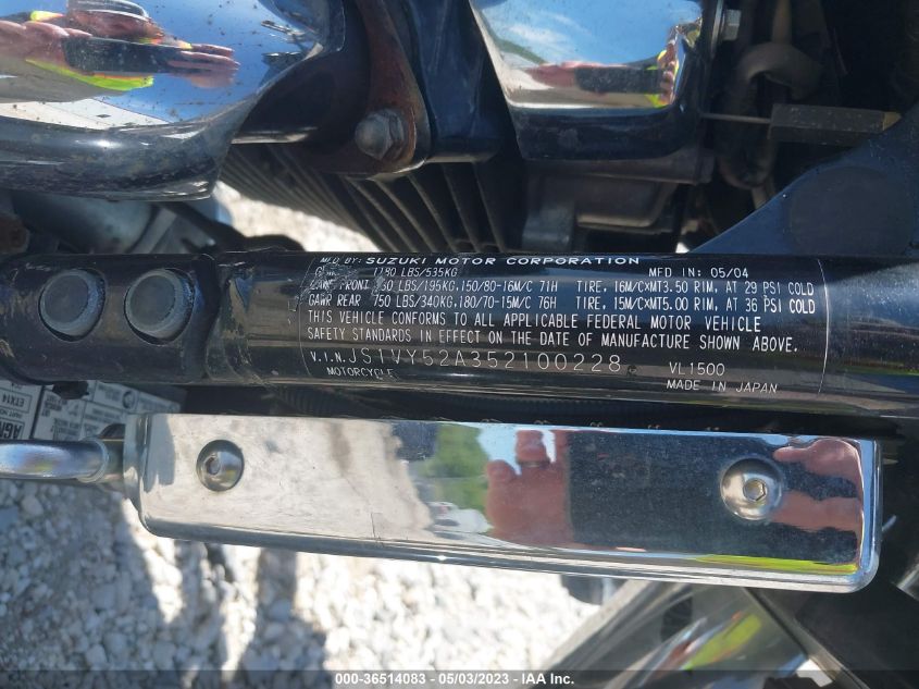 2005 SUZUKI C90 - JS1VY52A352100228
