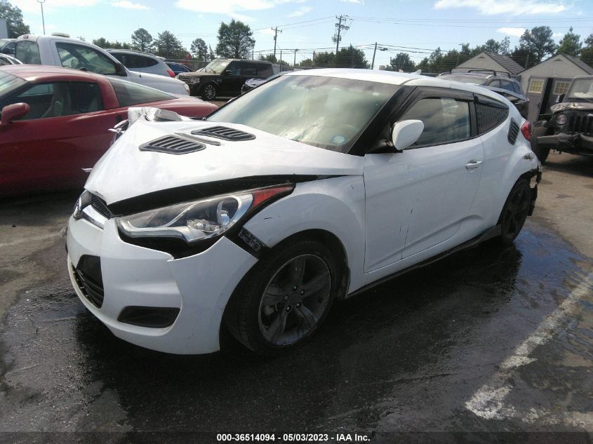 2014 HYUNDAI VELOSTER - KMHTC6AD5EU207794