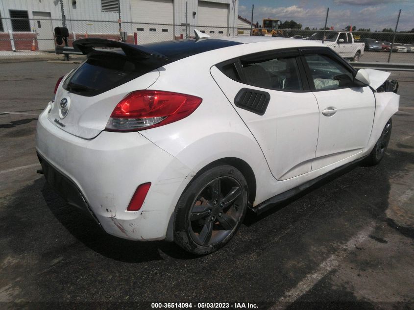 2014 HYUNDAI VELOSTER - KMHTC6AD5EU207794