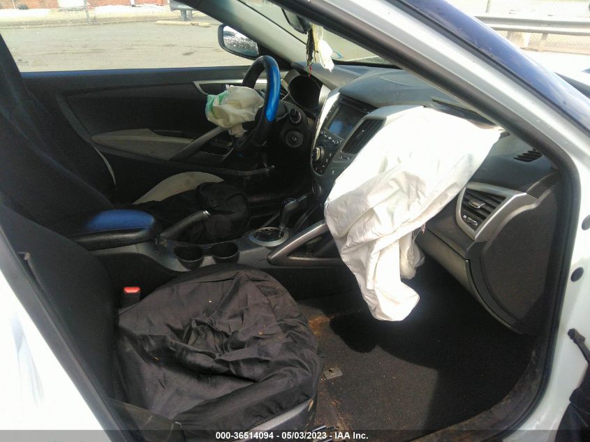 2014 HYUNDAI VELOSTER - KMHTC6AD5EU207794