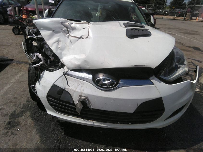 2014 HYUNDAI VELOSTER - KMHTC6AD5EU207794