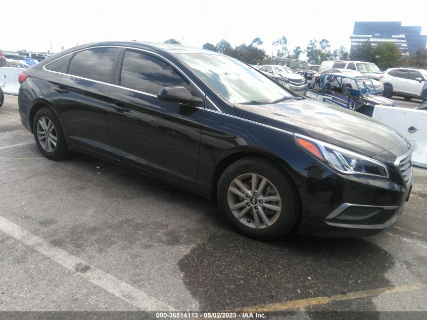 2017 HYUNDAI SONATA 2.4L - 5NPE24AF2HH444697