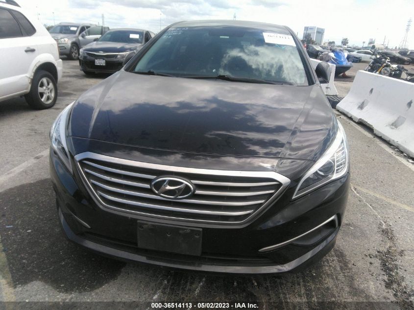 2017 HYUNDAI SONATA 2.4L - 5NPE24AF2HH444697