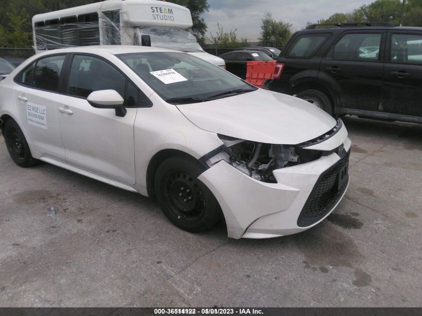 2021 TOYOTA COROLLA LE - 5YFEPMAE6MP261566