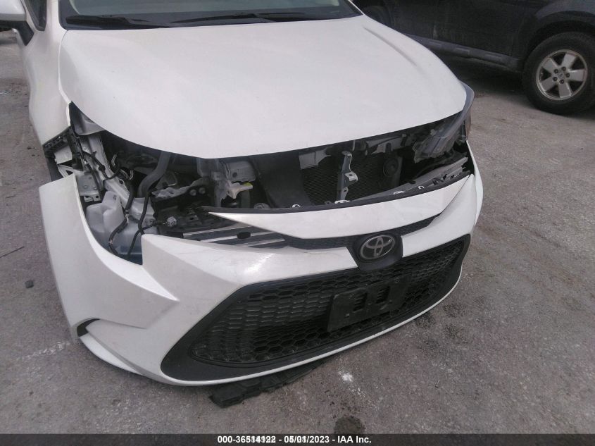 2021 TOYOTA COROLLA LE - 5YFEPMAE6MP261566