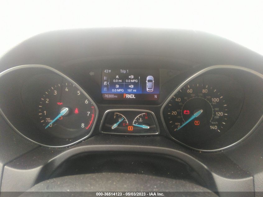 2016 FORD FOCUS SE - 1FADP3K23GL225962