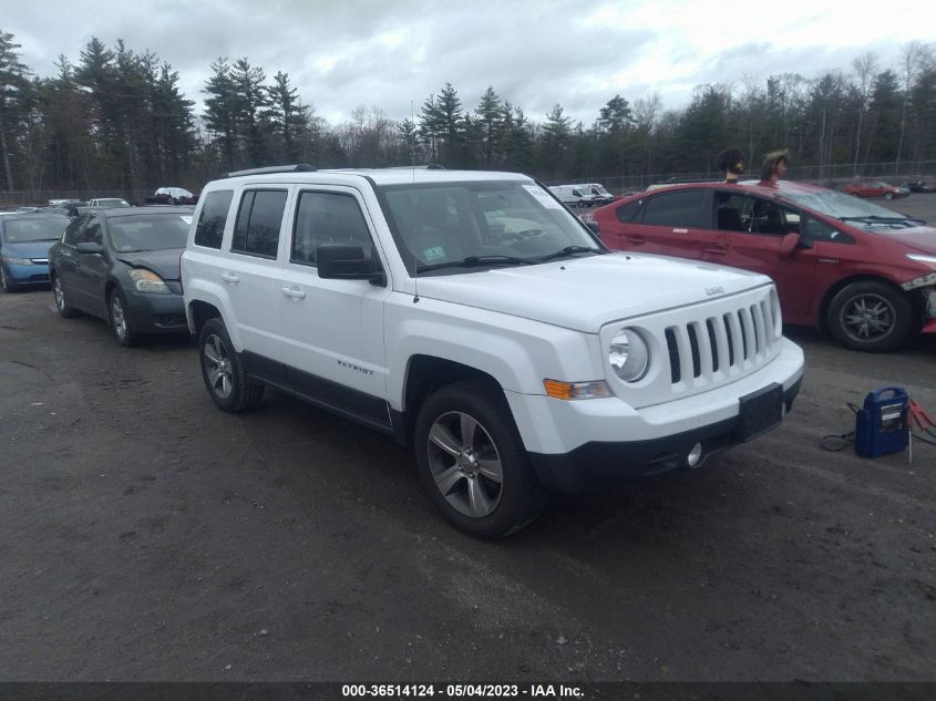 2017 JEEP PATRIOT HIGH ALTITUDE - 1C4NJRFB7HD196653