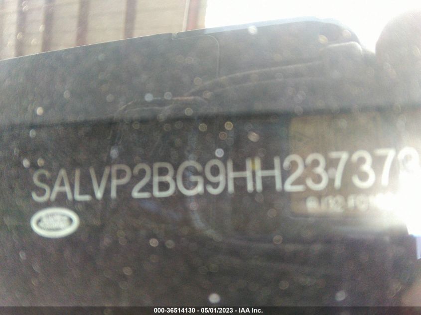 2017 LAND ROVER RANGE ROVER EVOQUE SE - SALVP2BG9HH237373