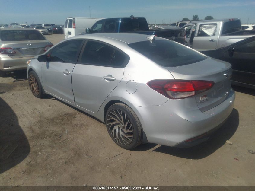 2017 KIA FORTE LX - 3KPFK4A76HE042599